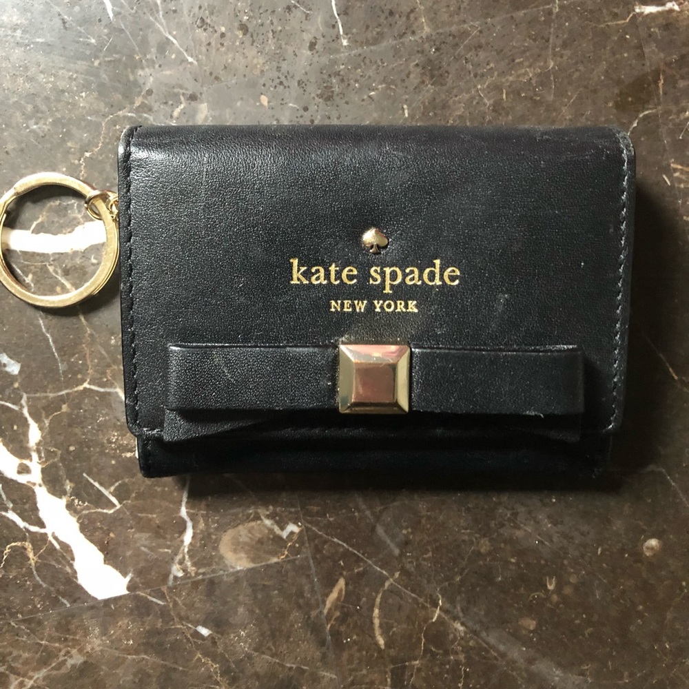 Kate Spade Bow Wallet with Keychain